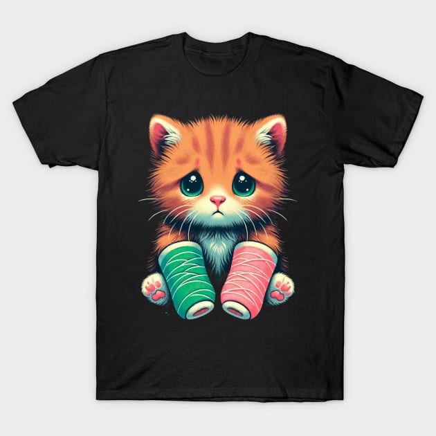 Tater Tot Cat T-Shirt by WorldByFlower